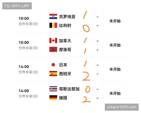 世界杯F组赛程难度排行